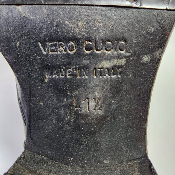 Buttero B1101 Black Leather Ankle Boots Made in Italy 41.5 - Picture 13 of 15